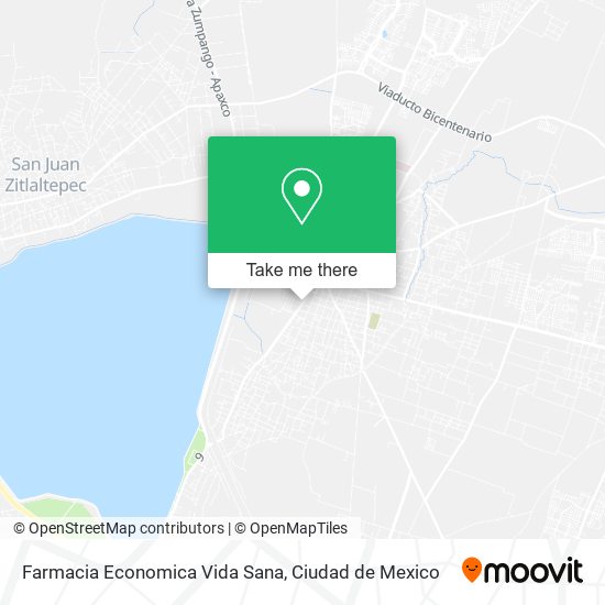 Farmacia Economica Vida Sana map