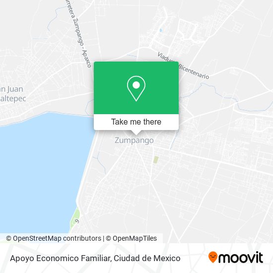 Apoyo Economico Familiar map