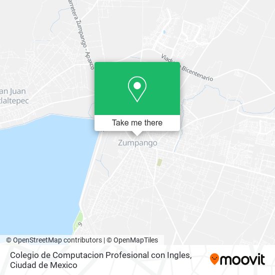 Colegio de Computacion Profesional con Ingles map