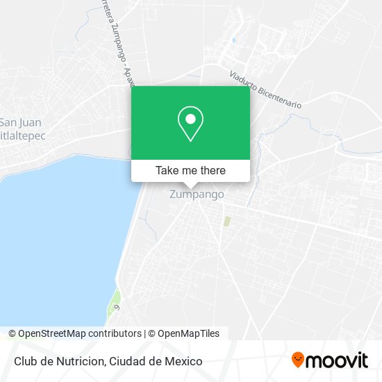 Mapa de Club de Nutricion