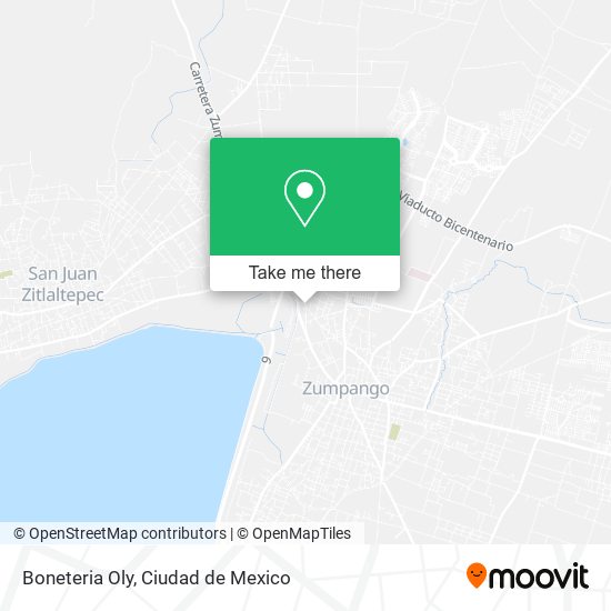 Mapa de Boneteria Oly