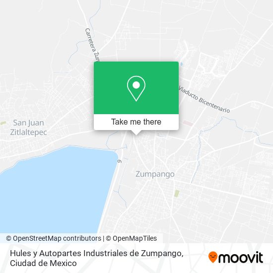 Hules y Autopartes Industriales de Zumpango map