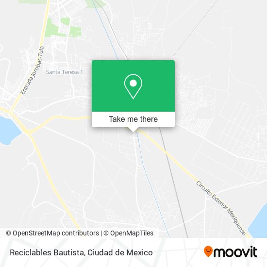 Reciclables Bautista map