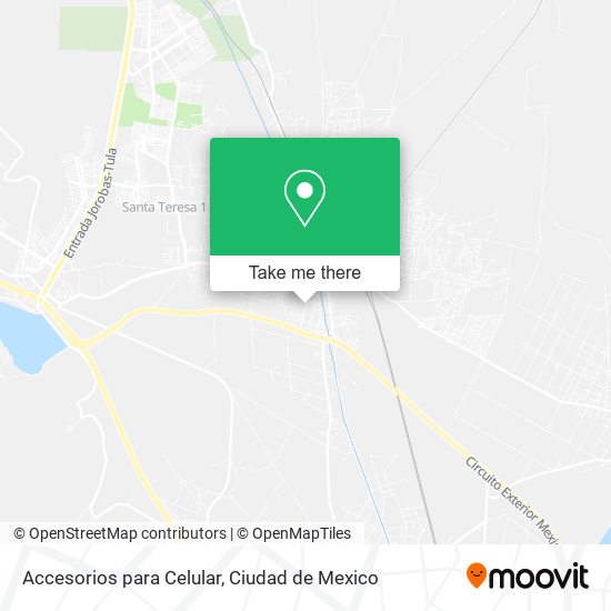 Mapa de Accesorios para Celular