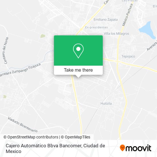 Cajero Automático Bbva Bancomer map