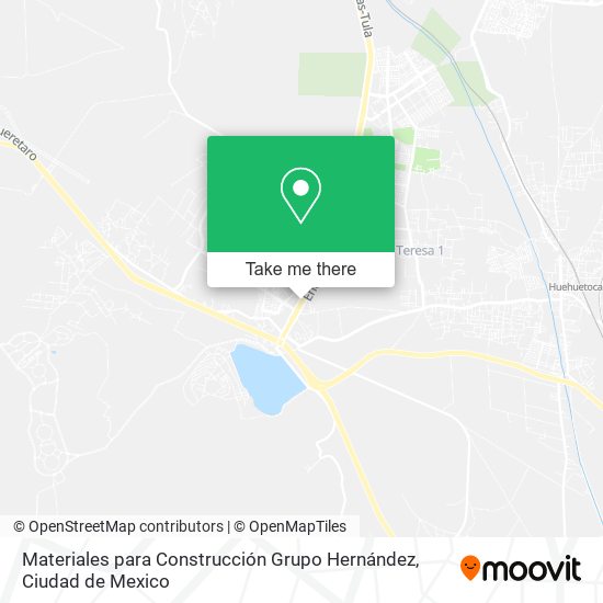 Mapa de Materiales para Construcción Grupo Hernández