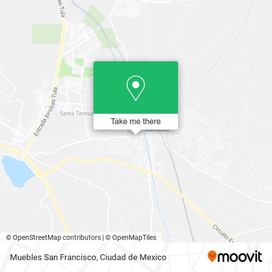Mapa de Muebles San Francisco