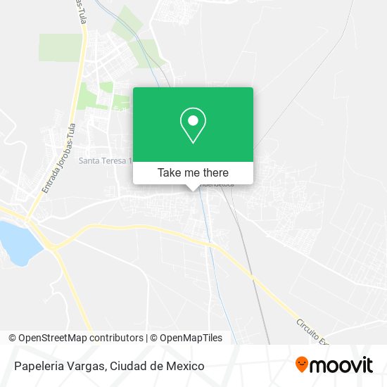 Mapa de Papeleria Vargas