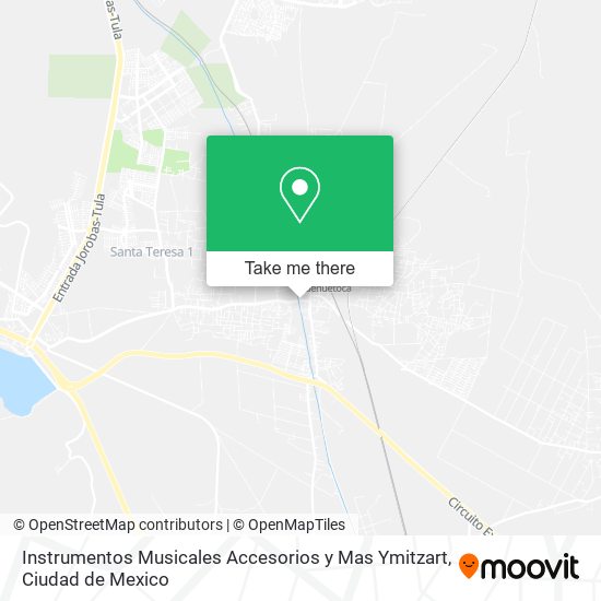 Instrumentos Musicales Accesorios y Mas Ymitzart map
