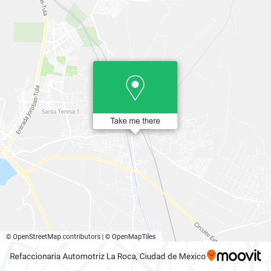 Refaccionaria Automotriz La Roca map