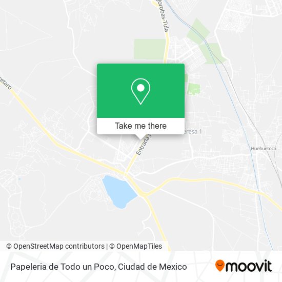 Papeleria de Todo un Poco map