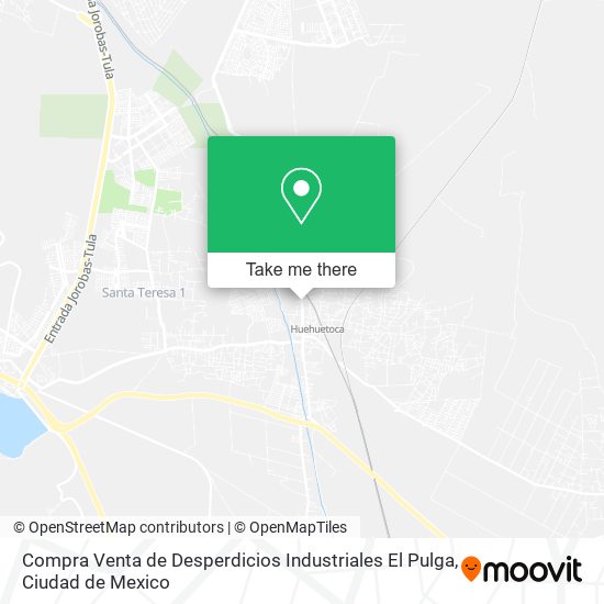 Mapa de Compra Venta de Desperdicios Industriales El Pulga