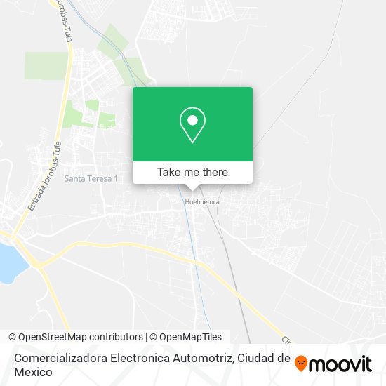 Mapa de Comercializadora Electronica Automotriz