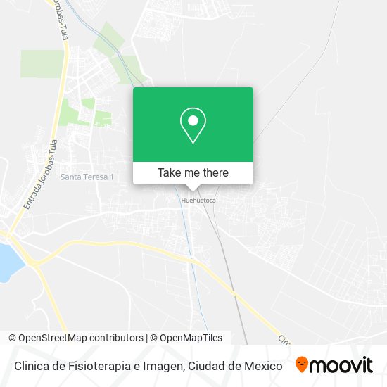 Clinica de Fisioterapia e Imagen map