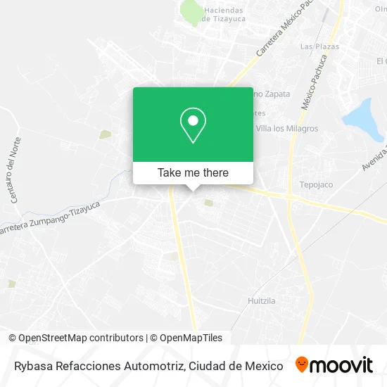 Rybasa Refacciones Automotriz map