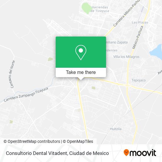 Mapa de Consultorio Dental Vitadent