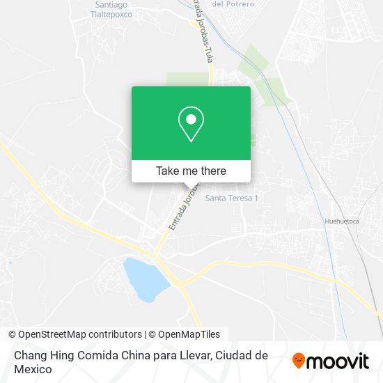 Chang Hing Comida China para Llevar map