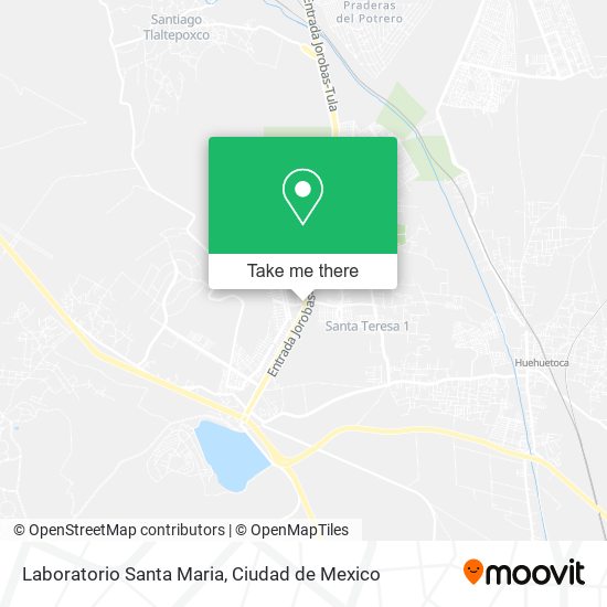 Mapa de Laboratorio Santa Maria