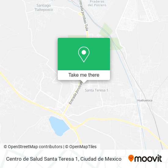 Centro de Salud Santa Teresa 1 map