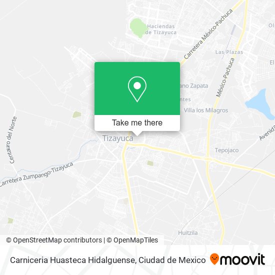Carniceria Huasteca Hidalguense map