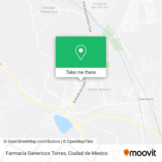 Farmacia Genericos Torres map