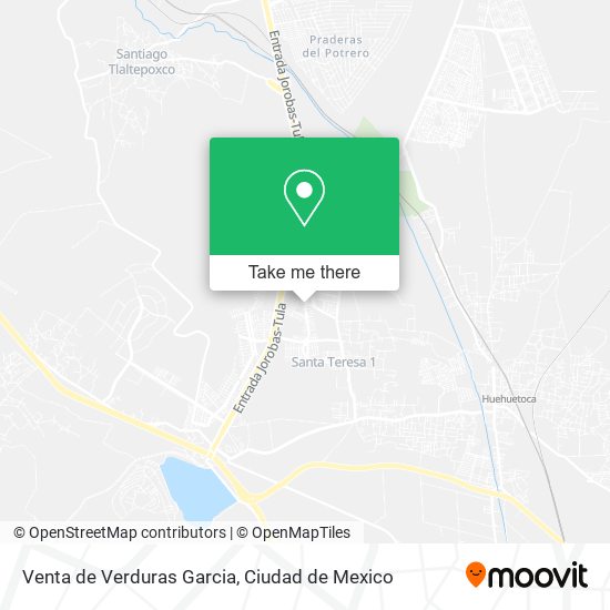 Venta de Verduras Garcia map