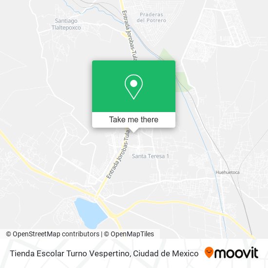 Tienda Escolar Turno Vespertino map