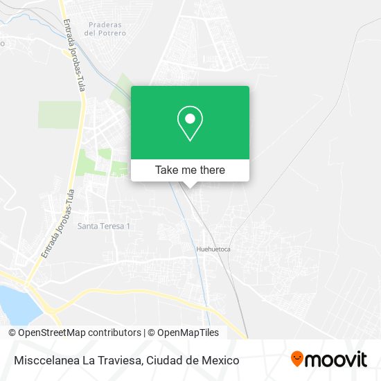 Misccelanea La Traviesa map