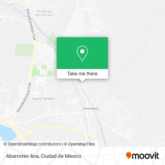 Abarrotes Ana map