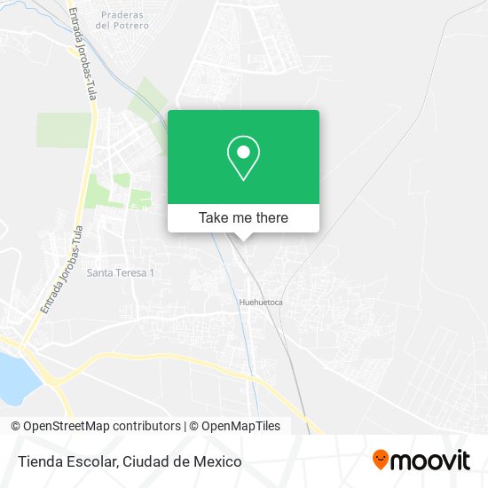 Tienda Escolar map