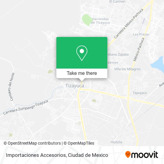 Mapa de Importaciones Accesorios