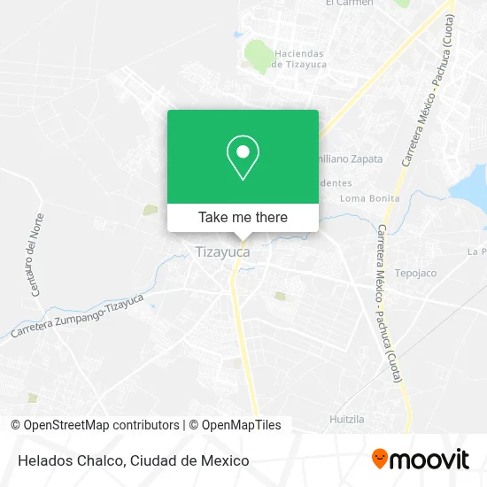Helados Chalco map