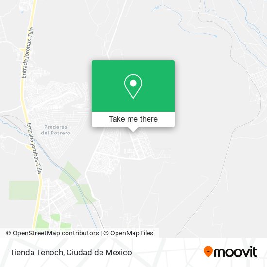 Mapa de Tienda Tenoch