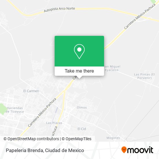 Papeleria Brenda map