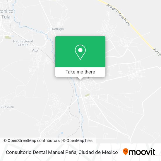 Consultorio Dental Manuel Peña map