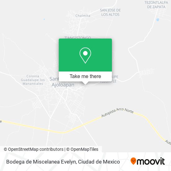 Bodega de Miscelanea Evelyn map