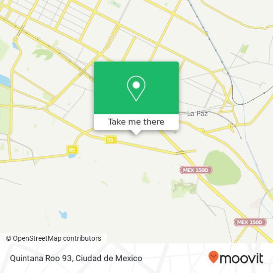 Quintana Roo 93 map