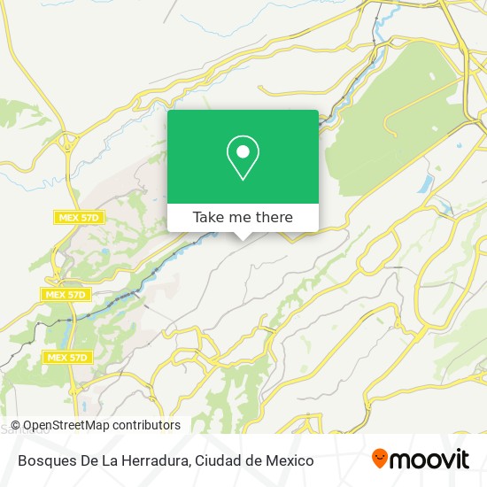 Mapa de Bosques De La Herradura