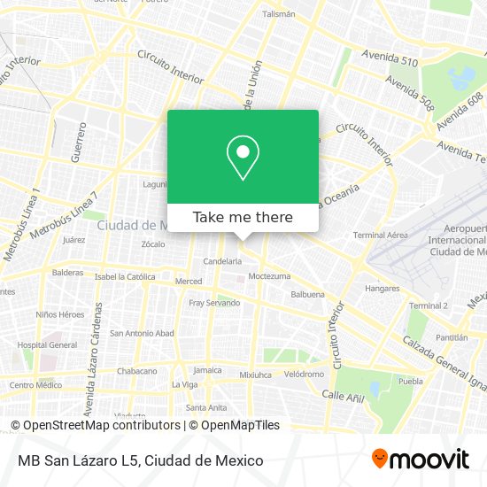 MB San Lázaro L5 map