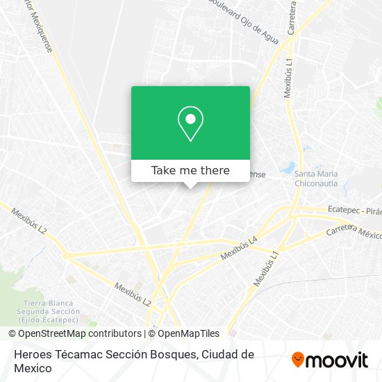 Mapa de Heroes Técamac Sección Bosques