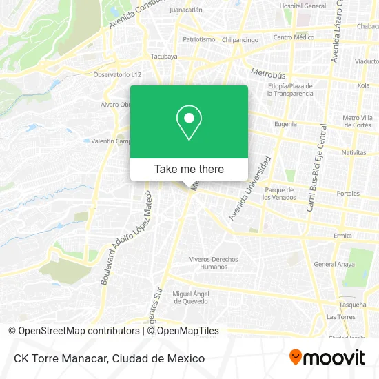 CK Torre Manacar map
