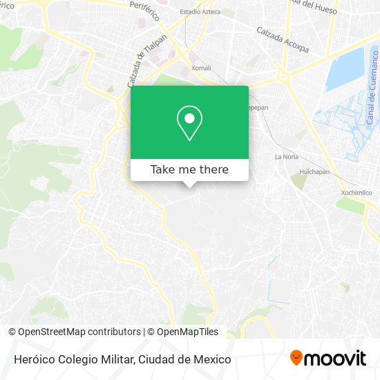 Heróico Colegio Militar map