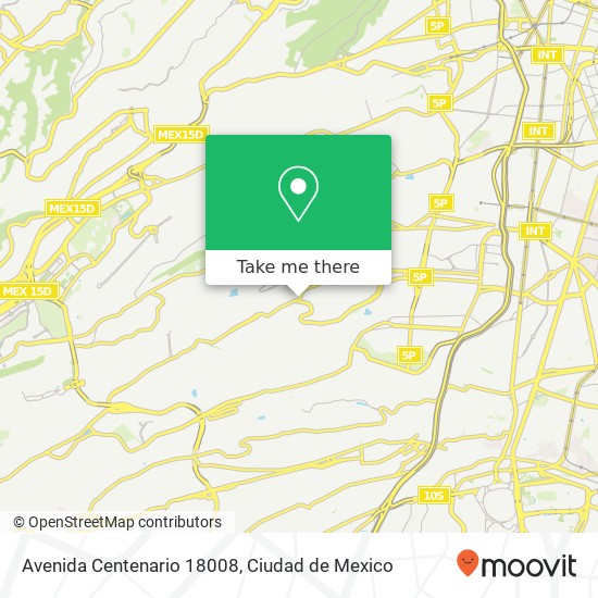 Avenida Centenario 18008 map