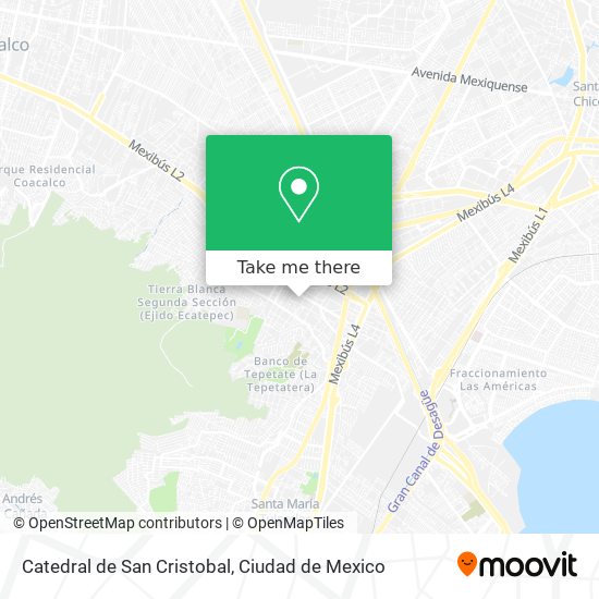 Mapa de Catedral de San Cristobal