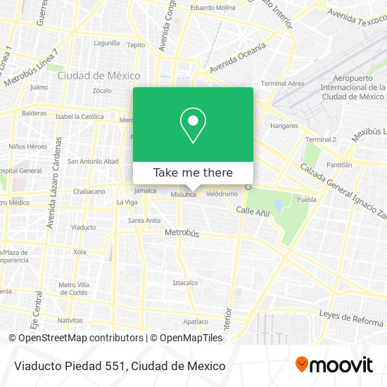 Viaducto Piedad 551 map