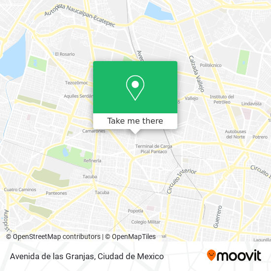 Avenida de las Granjas map