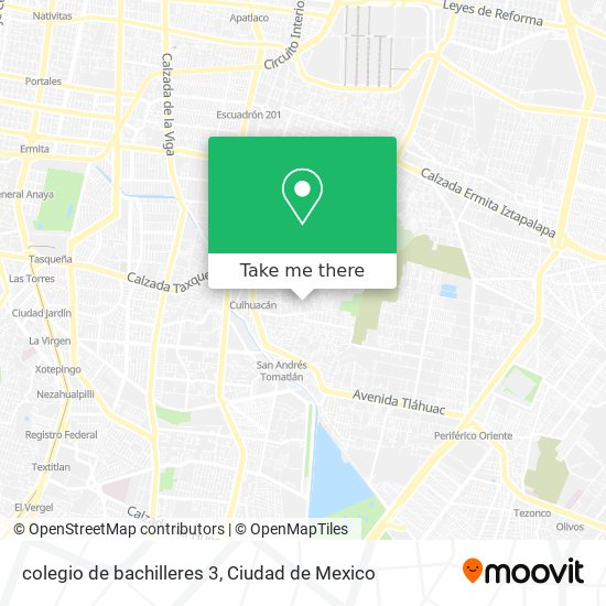 colegio de bachilleres 3 map