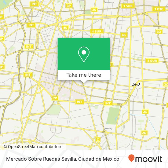 Mercado Sobre Ruedas Sevilla map