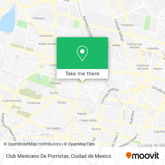 Club Mexicano De Porristas map