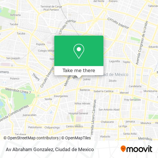 Av Abraham Gonzalez map